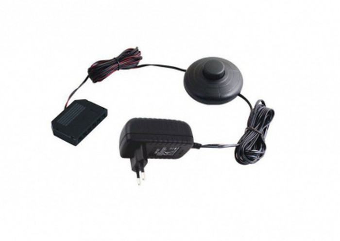 Блок питания для светодиод светильников ZSI 1.8W/12VDC с ножн выключат и разветвит на 6 светильников, YS012-1.8-NOZ-MIN06
