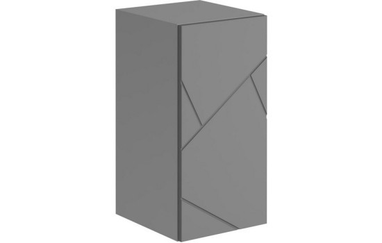 ГРАНЖ Шкаф навесной ШН-001 (Д.300) (Серый шифер / Графит софт)