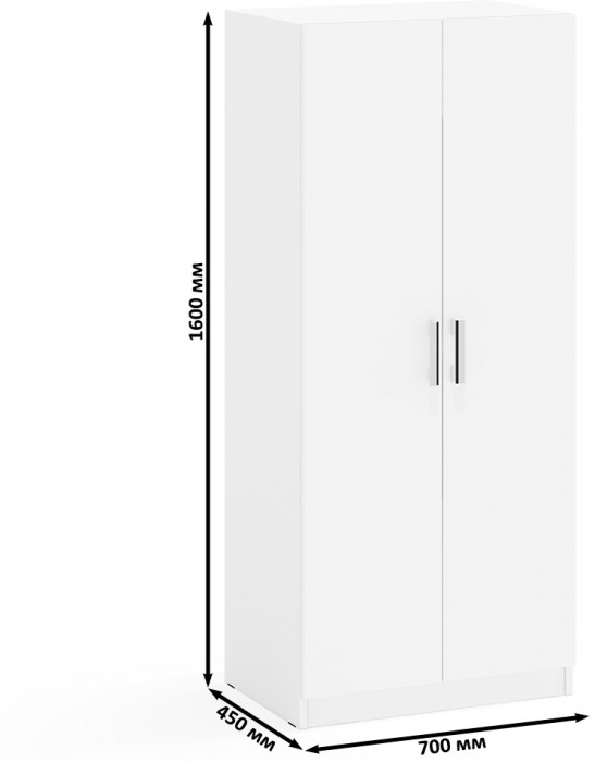 Шкаф С-МД-СК9Ш+Пенал С-МД-СК9П+Шкаф С-МД-СК9Ш, белый шагрень