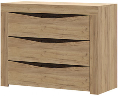 Спальня "Паола" КМ 701 (1010х780х435 мм) дуб крафт золото