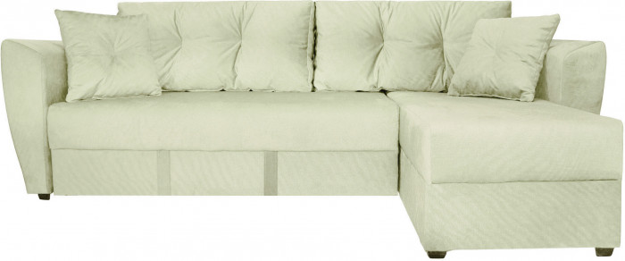 Диван УГЛОВОЙ Амстердам велюр бежевый 160