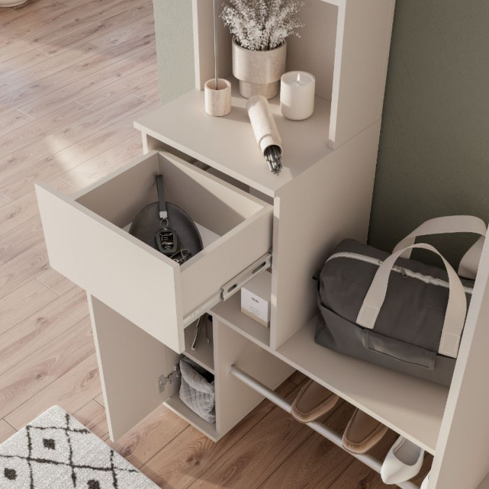 Прихожая "Ницца" ПР-04 Кашемир