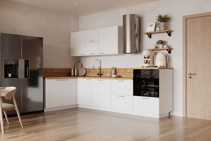 КГ Угловой 1500х2850 (с пм) Эмаль, Белый  Арника РМ в.2