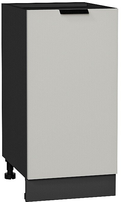 Кухонный гарнитур Евро Лайн-06, МДФ, 160 см, Графит/Агат (Антарес)