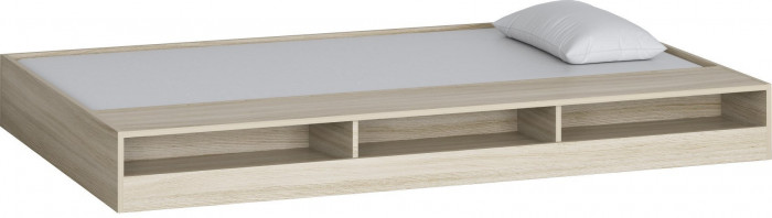 Двухъярусная кровать Гранада 1КВ (Дуб молочный, Коричневый)