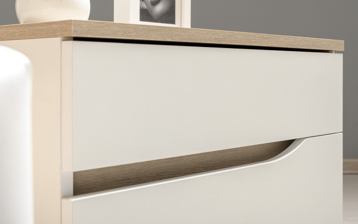 Муссон Спальня № 16, белый/дуб эндгрейн элегантный