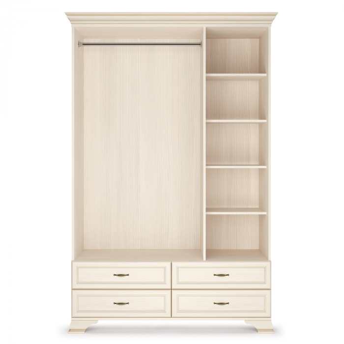 Шкаф 3-х дверный (корпус) Сиена