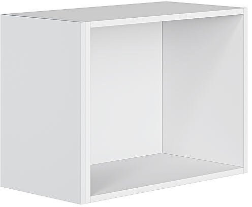 Фасад боковой Евро Лайн для верхнего шкафа Белый, 31.5×1.6×46 см
