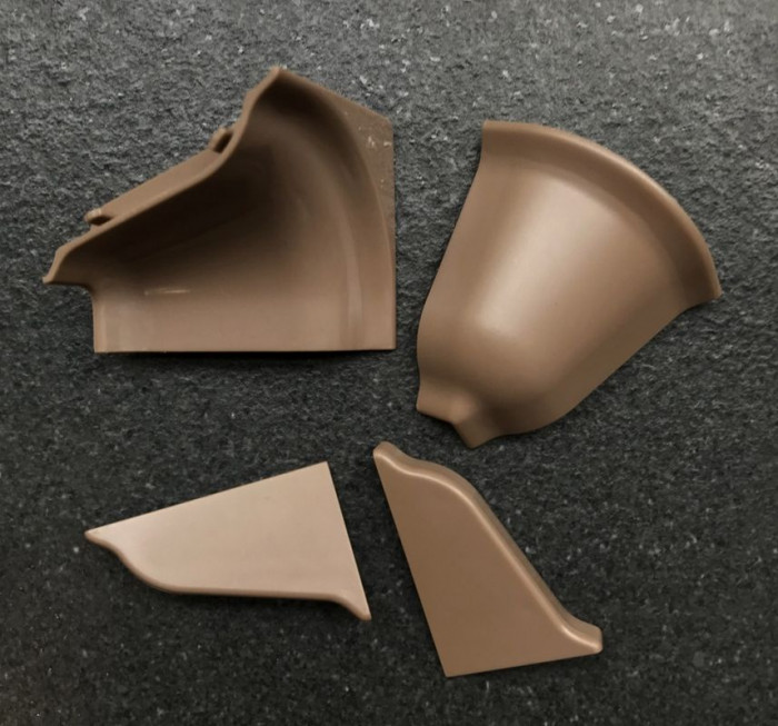 К-т заглушек д/плинтуса какао, Thermoplast, 1275/1268/1253...