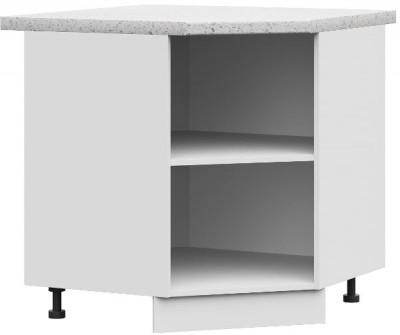ШНУ 850М корпус шкаф нижн.угл. (770х770х820х474) б/ст белый