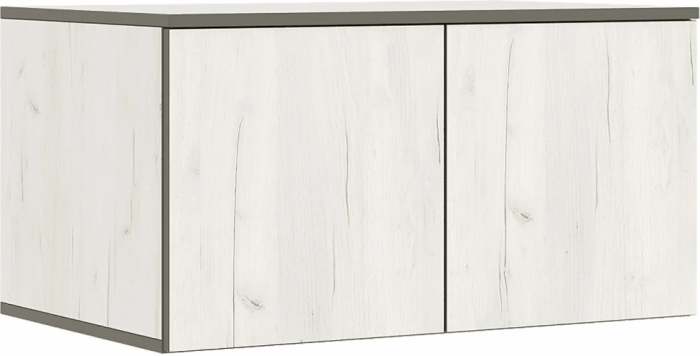 Норд Прихожая, композиция №2, Дуб крафт белый/Дуб крафт белый