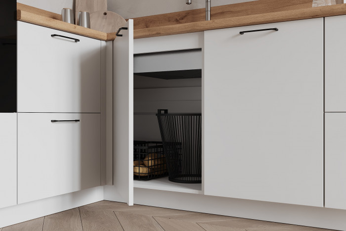 КГ Угловой 1500*2100 (без пм) Эмаль, Белый  Арника РМ в.3