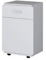 Дельта Лофт 24.01 Тумба с ящиком (Белый)