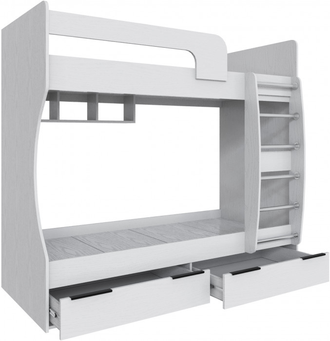 Набор мебели для подростковой "Мадрид", Белый