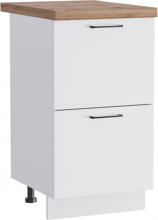 КГ ШН2Я 450 + внутр.ящ 450 Белый (эмаль)/Белый гладкий Арника РМ