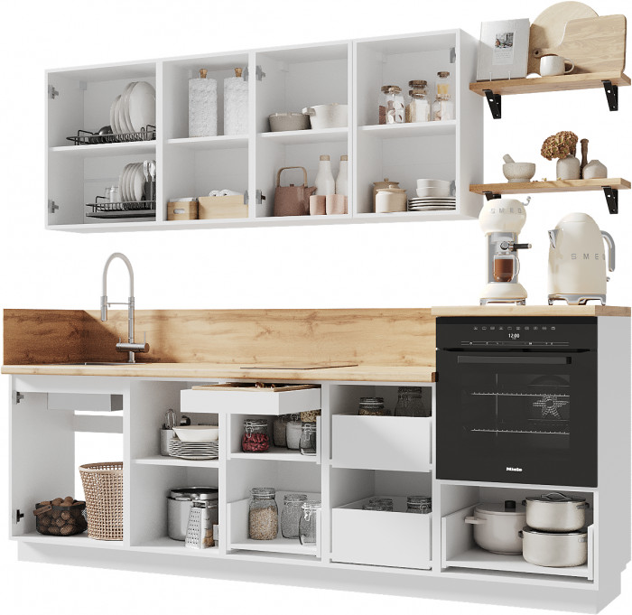 КГ 2550 ПВХ, Белый софт матовый Арника РМ в 4